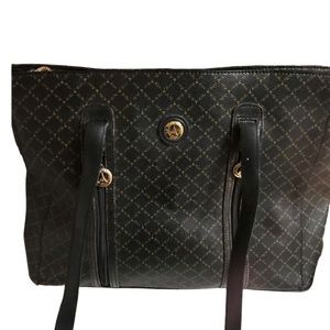 LE TOUR EFFIEL PARIS Navy vintage classic  large handbag